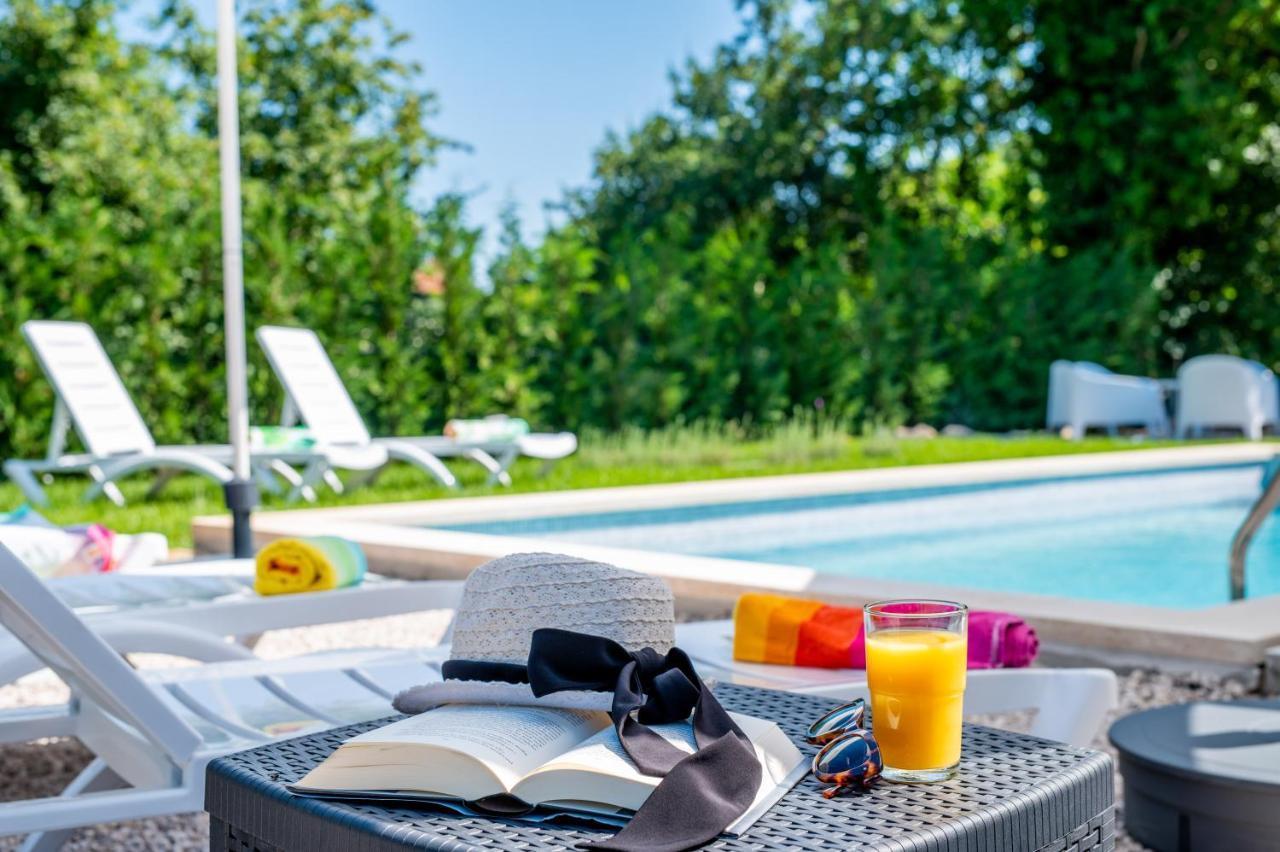 Villa Destiny Nedescina, Istrien, Kroatien ภายนอก รูปภาพ