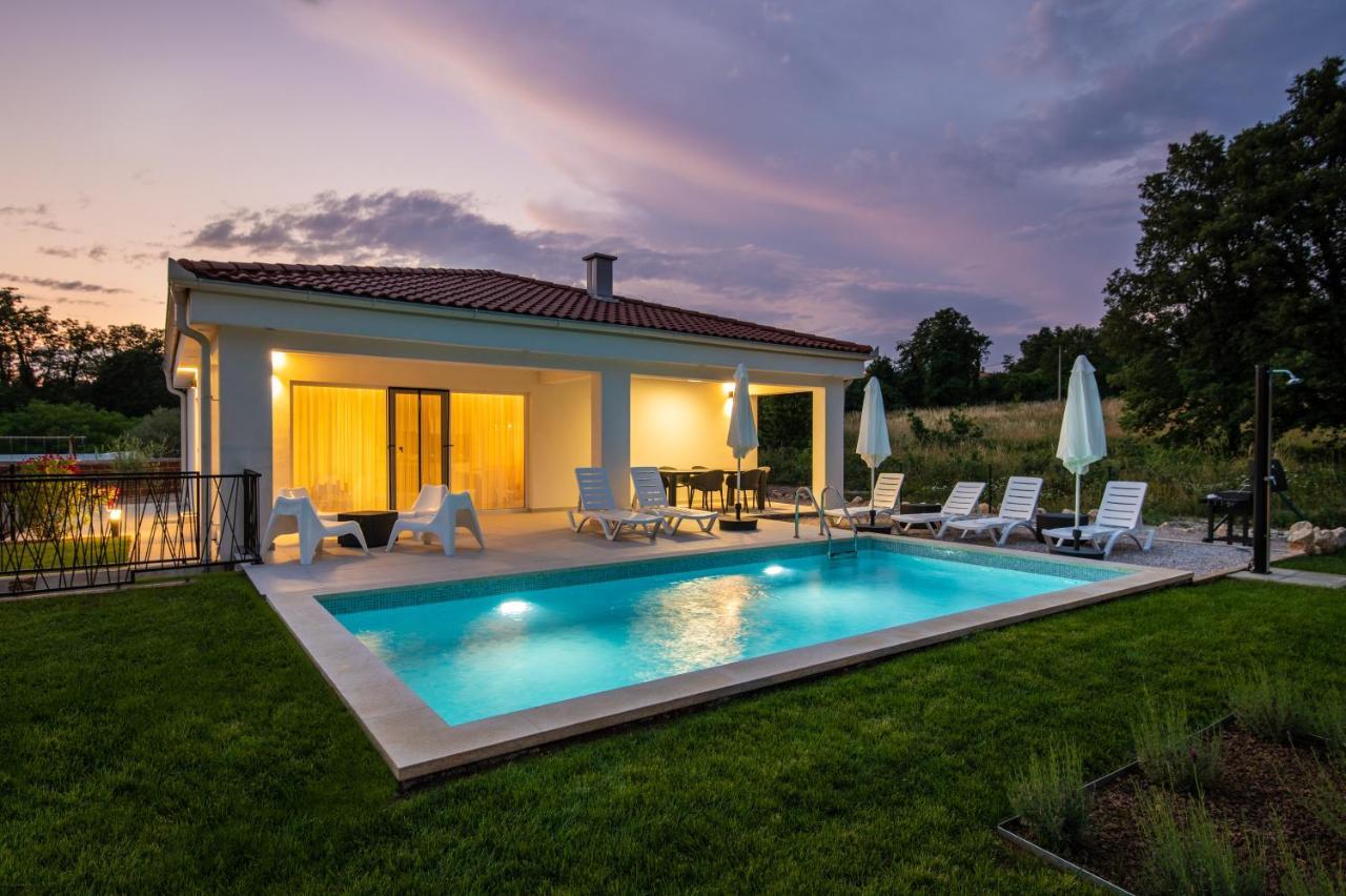 Villa Destiny Nedescina, Istrien, Kroatien ภายนอก รูปภาพ