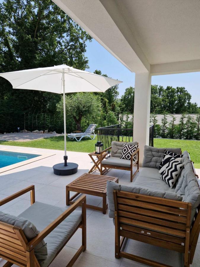 Villa Destiny Nedescina, Istrien, Kroatien ภายนอก รูปภาพ