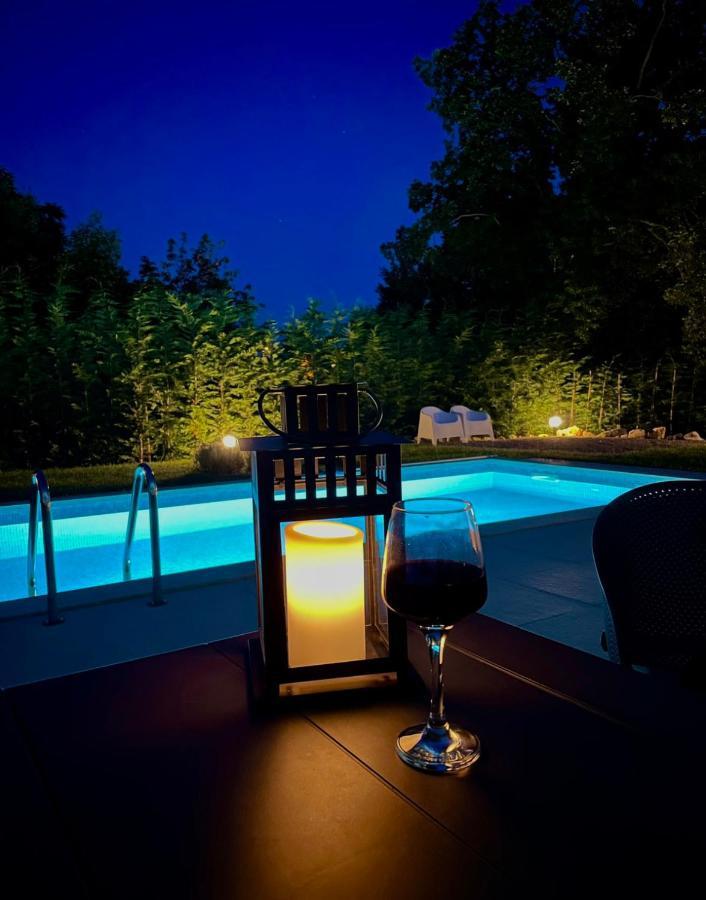 Villa Destiny Nedescina, Istrien, Kroatien ภายนอก รูปภาพ