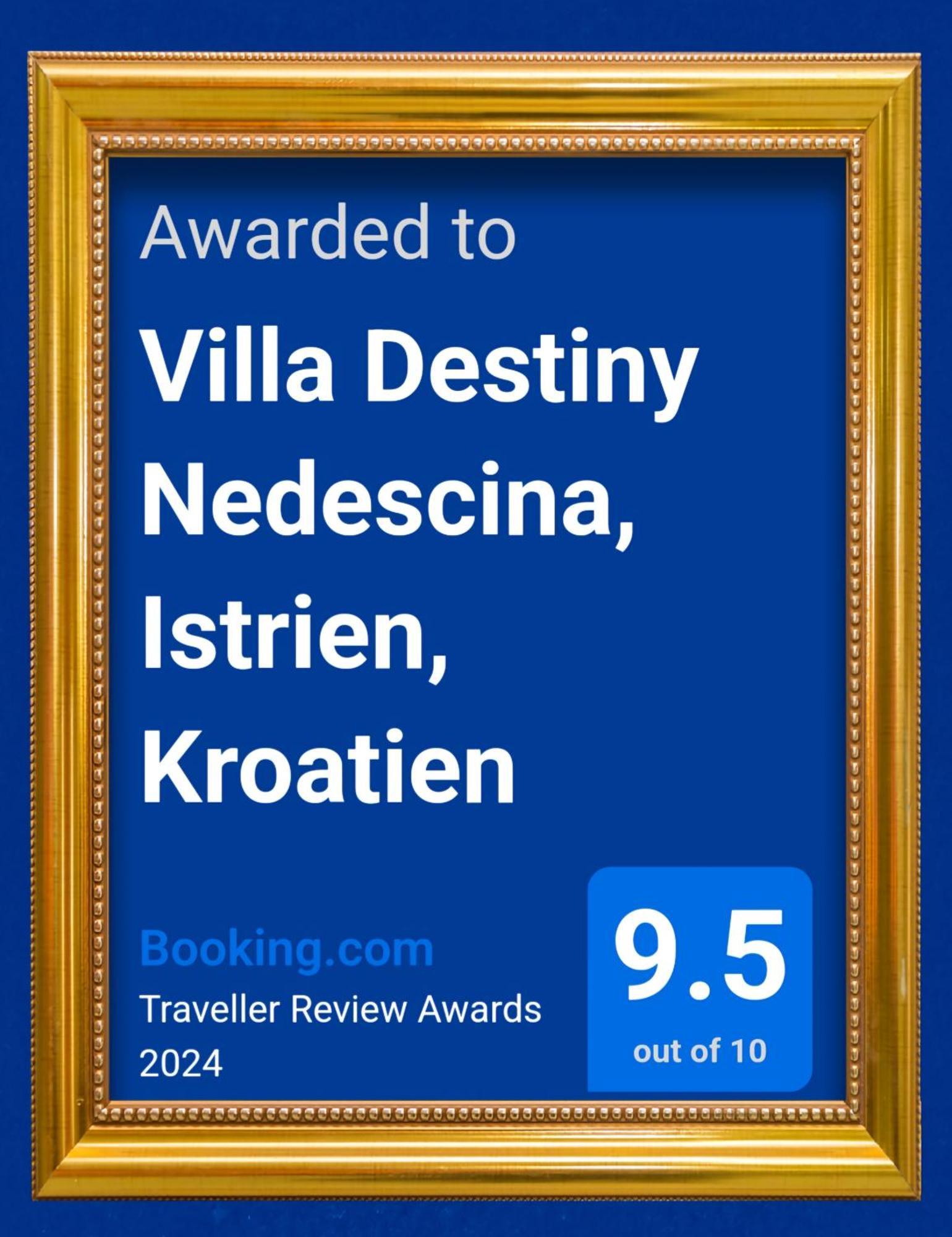 Villa Destiny Nedescina, Istrien, Kroatien ภายนอก รูปภาพ